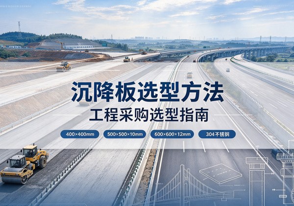 伊通沉降板选择方法