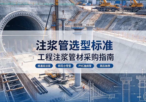 伊通注浆管选型标准